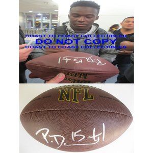 PHILLIP DORSETT,INDIANAPOLIS COLTS,MIAMI,SIGNED,AUTOGRAPHED,NFL FOOTBALL,PROOF